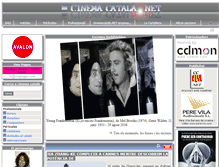 Tablet Screenshot of cinemacatala.net